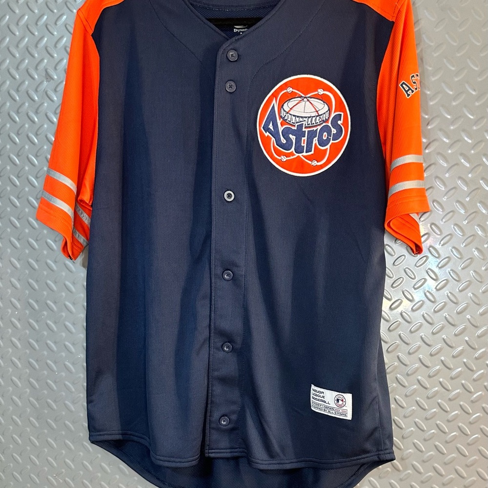 Houston Astros Dynasty Astrofome Baseball  Jersy